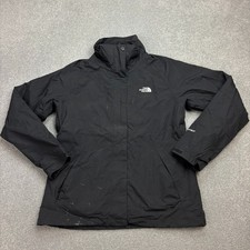 North Face Jacke Damen Medium Schwarz 3-in-1 Hyvent Gefüttert Regenmantel Lady*