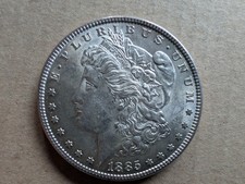 USA Morgan Dollar 1885 Silber Philadelphia Wertanlage Sammlerstück