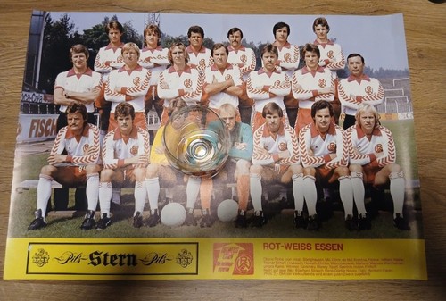 Poster rot weiss essen saison - essen,