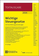 Wichtige Steuergesetze: mit