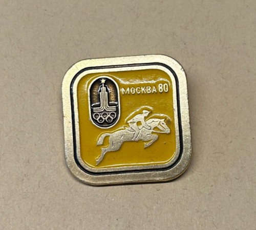 Anstecknadel olympia 1980 - anstecknadel,