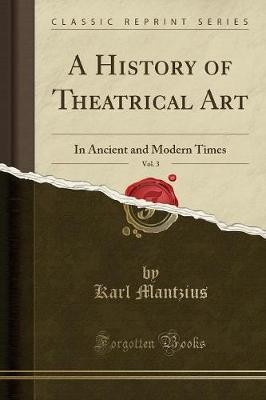 History theatrical art in - a,