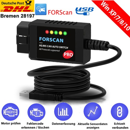 Forscan usb diagnose interface - usb,