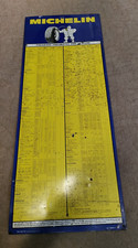 Original MICHELIN LUFTDRUCKTABELLE OLDTIMER Ferrari, Maserati, Matra, Lancia etc