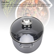 Fischdampftopf Großer Ovaler