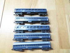 Lima 5 x  Personenanhänger TEN blau