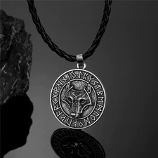 Wikinger Fenrir Wolf Kette –