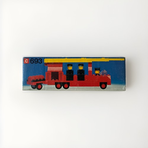 Lego 693 feuerwehrwagen - -,