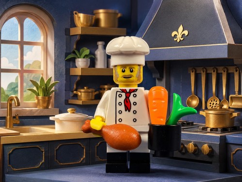 Lego figur koch saucier - figur,
