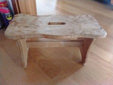 Holz Schemel Hocker Fußhocker