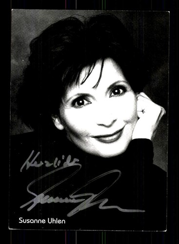 Susanne uhlen autogrammkarte - susanne,