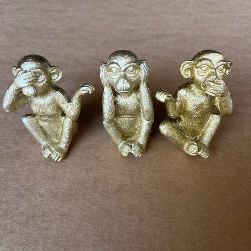 3er set weise affen tisch - 3er,