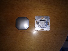 Merten OctoColor Tastdimmer Supperdimmer 5735 mit Abdeckung titan