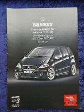 Brabus Mercedes A-Klasse W 169.  Prospekt 7.2006   ..mittig mit Poster