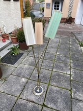 Stehlampe Tütenlampe 50er Jahre DDR Vintage Lampe Bunt