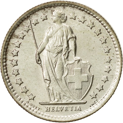 Schweiz franc 1960 - 1/2,