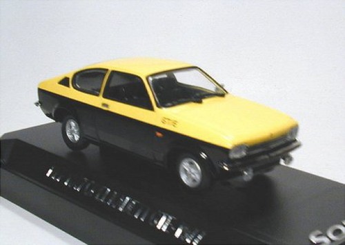 Opel kadett gte - kadett, gelb-schwarz