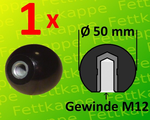 Kugelknopf m12 ø50mm - m12,