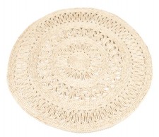 NaDeco Strohteppich mit Muster