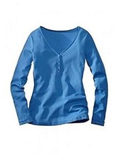 Damen Shirt Henleyshirt von