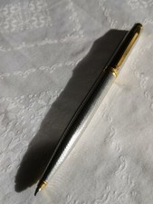 Original elysee Deutschland Drehkugelschreiber silber gold gebraucht vintage