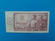 1 x 50 Korun Tschechoslowakei