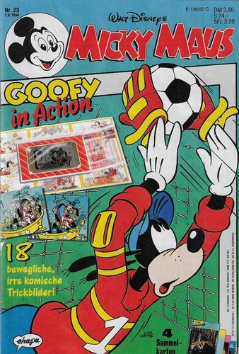 Micky maus 1994 mit - nr.23, /