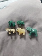 Edelsteine Elefanten Set