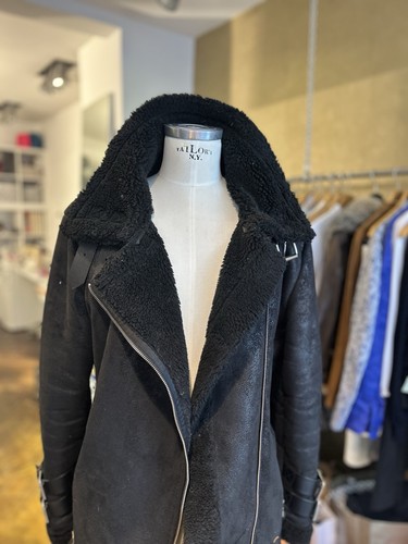 Damen bikerjacke schwarz mit - damen,