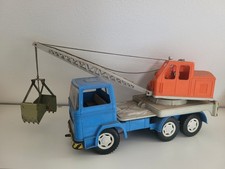 Gama Germany 1:20 MERCEDES-BENZ KRUPP Plastik 38cm Modell Truck LKW Kran-Truck 