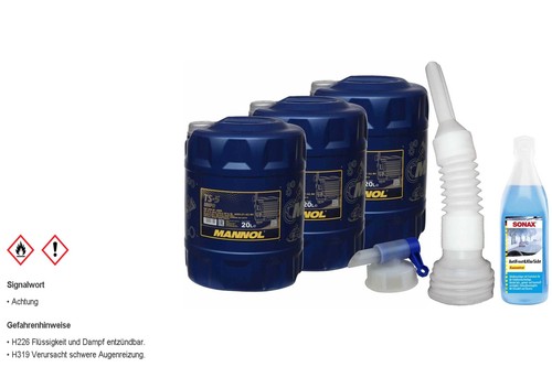 60l mannol motoröl uhpd - 60l, ts-5