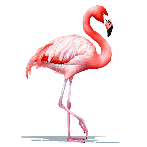 10x autoaufkleber flamingo - 10x,