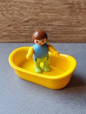 Playmobil Zubehör | Baby mit Badewanne