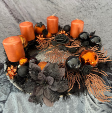 Adventskranz Weihnachten Adventsgesteck Weihnachtskranz beleuchtet Federkranz