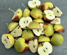 6x Vintage Deko-Äpfel