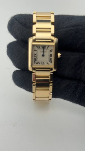 Cartier tank francaise - cartier, 18k