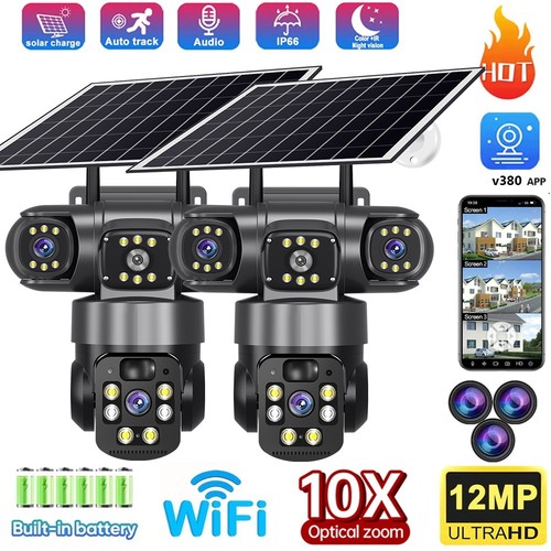 12mp solar kamera funk - solar, wlan