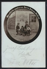 Künstler-AK Ehrenscheibe gegeben von Herrn Johann Ballaus 1912 