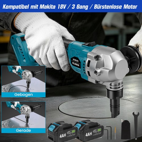 1900spm kabellose blechnibbler - kabellose,