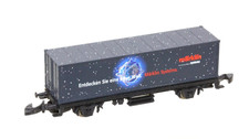 Märklin 80414 Containerwagen Weihnachtswagen 2005 in OVP Spur Z