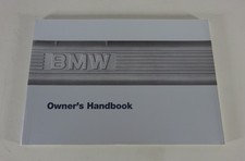 Owner's Manual BMW 3-Series E30 316i 318i 320i 325i iX e + Cabrio + Coupe 6/1986