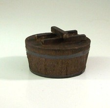 Miniatur Holzbottich mit