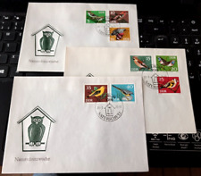 VÖGEL 1973 Singvögel FDC Brief Fauna, Tiere Wildtiere DDR DDR