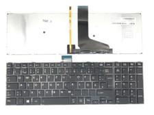 DE Tastatur Schwarz Rahmen