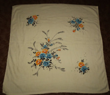 Chinesisches Handtuch- Badetuch-Kinderbadetuch-DDR-Blumen-ca. 97 x 100 cm