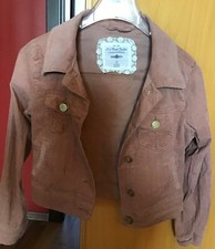 Denim&Co Feincord Jacket Gr. 34 Farbe Braunholz Neuwertig.