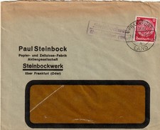 DR, Brief Landpoststempel