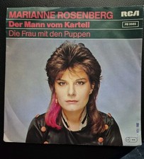 7" 1982 RARE! MARIANNE ROSENBERG : Der Mann vom Kartell. Promo, EX, VG+