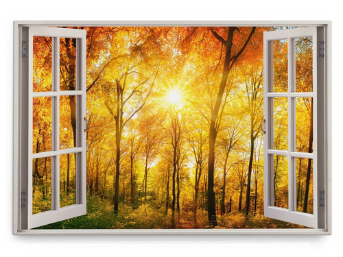 120x80cm wandbild fensterbild - 120x80cm,