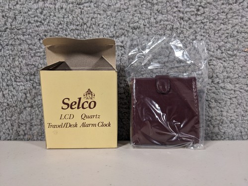 Selco lcd quartz - travel, desk